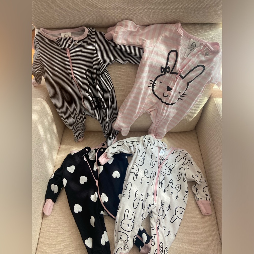 Preemie Gerber footies used once